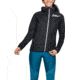SHED, Under Armour Scrambler Hybrid Rain Jacket - Womens, Black/Black, Small, 1314605-2-S