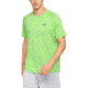 SHED, Under Armour Tech 2.0 Short Sleeve V-Neck Shirt - Mens, Zap Green, Large, 1328190-722-L