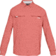 SHED, Under Armour Tide Chaser Hybrid Long Sleeve Woven Shirt - Mens, Coho, Large, 1341689-811-L