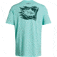 SHED, Under Armour Tuna Flag Tee - Mens - Mens, Neo Turquoise, Large, 1328138-361-L