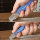 Sheffield Folding Lock Back Utility Knives, 2 Pack, Blue, 12117