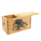 Sheffield Standard Pine Craft Box, Alligator Design, Brown, 12650-5