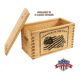 Sheffield Standard Pine Craft Box, Crafted in USA Design, Brown, 12650-8