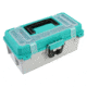 Sheffield Tackle Box, 13in, Teal, Gray, 12671
