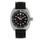 Shield Dreyer Diver Strap Watch - Mens, Silver/Black, One Size, SLDSH107-2