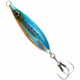 Shimano Butterfly Flat-Fall Jig, 80g Mid-Column, 2 3/0 Assist Hooks, Sinking, Blue/Sardine, 85mm, BFLFF080BS