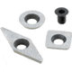 Shop Fox Carbide Replacement Cutters for D4442 Lathe Chisel - 3 Pk, D4917