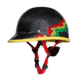 Shred Ready T-Dub Safety Helmet, Carbon Deluxe Rasta, One-Size, TDUBRASTA19