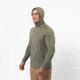 Sierra Designs Alpine Start Sun Hoodie - Mens, Burnt Olive Heather, Extra Large, 22436022BOH-XL