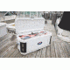 Coleman Signature Offshore Pro Series 200 Marine Quart Cooler W/ Optimaxx Insulation, TRI, White, Holds 327 Cans 3000002237