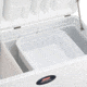 Coleman Signature Offshore Pro Series 82 Quart Marine Cooler, 6296, White / Blue, Holds 129 Cans 3000003698