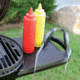 Coleman Signature Roadtrip X-Cursion Propane Grill, Folding Steel Legs W/ Oversized Wheels, 20,000 BTU, Blue, 285 Sq In Cooking Area 2000017461