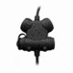 Silynx Clarus Systems Headset Kit - Clarus Control Box, In-Ear Headset with in-ear mic, MBITR/PRC117/152 6 Pin Cable Adaptor, Black, CLAR-B-N-001
