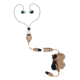 Silynx Clarus Systems Headset Kit - Clarus Control Box, In-Ear Headset with in-ear mic, Motorola APX Cable Adaptor, Tan CLAR-T-N-002