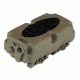 Silynx Micro Wireless Push To Talk, w/ Remote Push To Talk Interface, Tan MWPTT-004