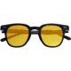 Simplify Alexander Polarized Sunglass, Black/Yellow, One Size, SSU126-C2