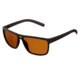 Simplify Barrett Sunglasses, Black Frame, Brown Polarized Lens, Black/Brown, One Size, SSU124-BK