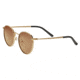 Simplify Dade Polarized Sunglasses, Gold Frame, Brown Lens, Gold/Brown, One Size, SSU128-C2