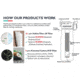 Simpure Water Filter Bottle Orange