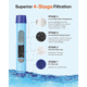 Simpure Water Filter Bottle Orange