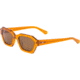 Sito Kinetic Sunglasses, Amber Frame, Brown Polarized Lens, SIKNC003P