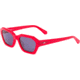 Sito Kinetic Sunglasses, Cherry Red Frame, Iron Grey Polarized Lens, SIKNC011P