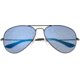 Sixty One Sunglasses Honupu Sunglasses, Black Frame, Blue Lens, Polarized, One Size, SIXS141BL