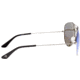 Sixty One Sunglasses Honupu Sunglasses, Silver Frame, Blue-Green Lens, Polarized, One Size, SIXS141GN