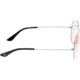 Sixty One Sunglasses Honupu Sunglasses, Silver Frame, Pink Lens, Polarized, One Size, SIXS141PK