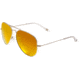 Sixty One Sunglasses Honupu Sunglasses, Silver Frame, Red-Orange Lens, Polarized, One Size, SIXS141RD