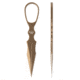 Skallywag Tactical D2 Dagger Fixed Blade Knife, 2.5 in, D2, Dagger Blade, Tan, D2 Dagger-Tan