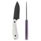 Skallywag Tactical Fireside Pro Fixed Blade Knife, 2.75in, Steel 440c, Spear Point, G10 Freedom Handle, Black, Fireside Pro - Freedom