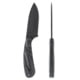 Skallywag Tactical Fireside Pro Fixed Blade Knife, 2.75in, Steel 440c, Spear Point, G10 Obsidian Handle, Black, Fireside Pro - Obsidian