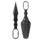 Skallywag Tactical Guardian Fixed Blade Knife, 4 in, D2, Dagger Blade, G10 Handle, Black, Guardian-Black