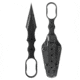 Skallywag Tactical Guardian Fixed Blade Knife, 4 in, D2, Dagger Blade, G10 Handle, Black, Guardian-Black