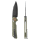 Skallywag Tactical Mako II Folding Knife, 3.5in, D2, Drop Point Blade, G10, OD Green Handle, Mako II - OD Green