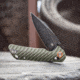 Skallywag Tactical Mako II Folding Knife, 3.5in, D2, Drop Point Blade, G10, OD Green Handle, Mako II - OD Green