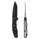 Skallywag Tactical Sentrax Folding Knife, 3.25 in, 154CM, Drop Point Blade, G10/Stainless Steel Handle, Black, Sentrax