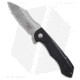 Skallywag Tactical Jolly Roger Folding Knife, 3.80in, 420 Stainless Steel, Drop Point Blade, G-10, Black Handle, Black/Gray, 8.90 inch, BHQ-219363