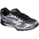 Skechers GoRun 4 Reflective Road Running Shoe - Womens-Black/Silver-Medium-10