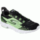 Skechers GoRun 5 Road Running Shoe - Men's-Black/Green-Medium-12