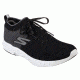 Skechers GOrun 6 Men's Road Running Shoes, Black/White, 55209-BKW