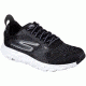 Skechers GoRun Ride 6 Road Running Shoe - Men's -Black/White-Medium-12.5