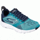 Skechers GoRun Ride 6 Road Running Shoe - Women's-Teal/Navy-Medium-9