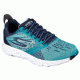 Skechers GoRun Ride 6 Road Running Shoe - Womens-Teal/Navy-Medium-6.5