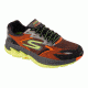 Skechers GoRun Ultra R Road Running Shoe - Men's-Orange/Lime-Medium-11 US