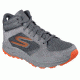 Skechers GoTrail Hiking Boot - Men's-Charcoal/Orange-Medium-13