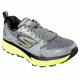 Skechers GOtrail Ultra 3 Trail Running Shoe - Men's-Gray/Yellow-Medium-9