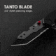 SKEETER HAWK Replaceable Blades Fast Flip Knife, Black, TRU-FMK-1003