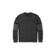 Smartwool Ski Ninja Crew Sweater-Men's, Medium Gray Heather, Extra Large, SW000294084-XL